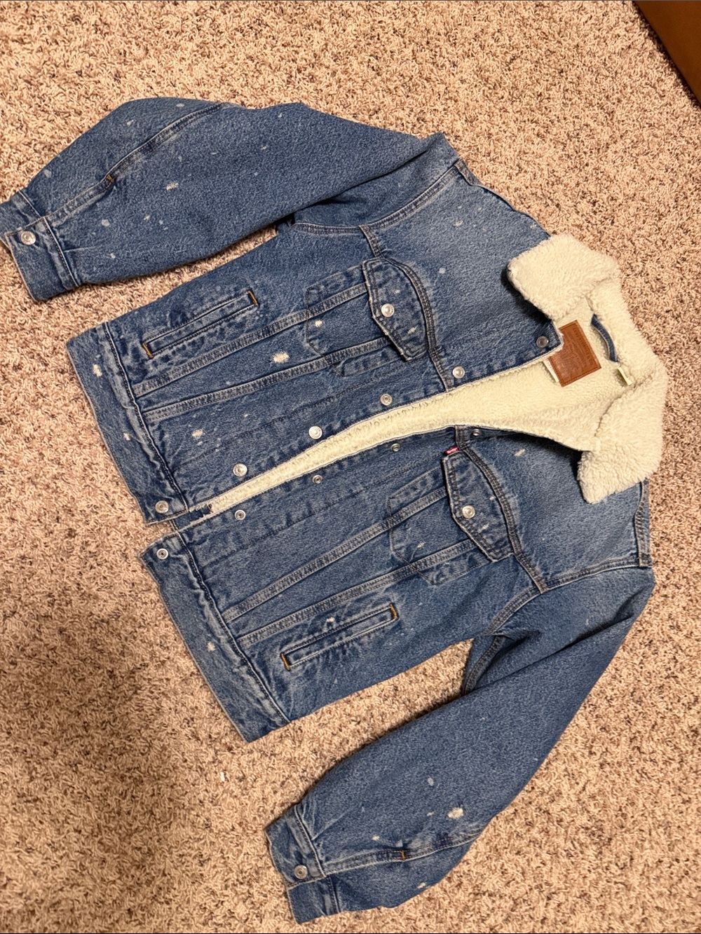 Levi’s Sherpa trucker jacket